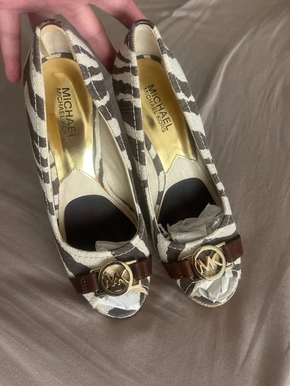 Michael Kors Cheetah Printed Shoes 6.5